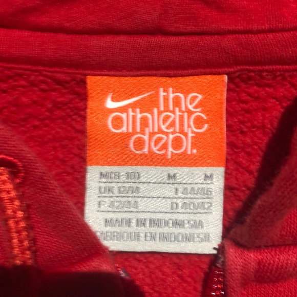 Women’s Nike France Zip up Hoodie Sweatshirt  Sz M - Picture 2 of 5